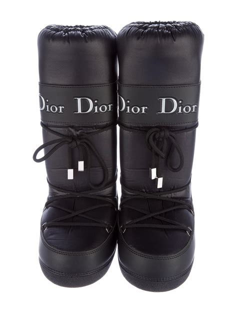 dior snow slippers|women christian dior snow boots.